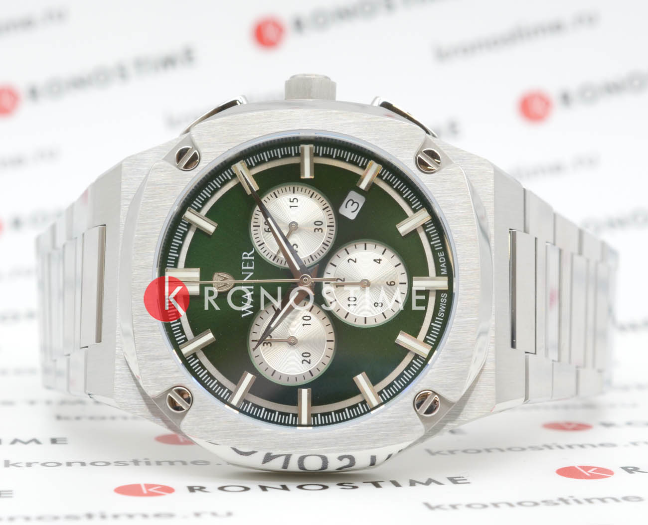 Wainer Wainer WA.10000-G , наручные мужские часы фото под углом