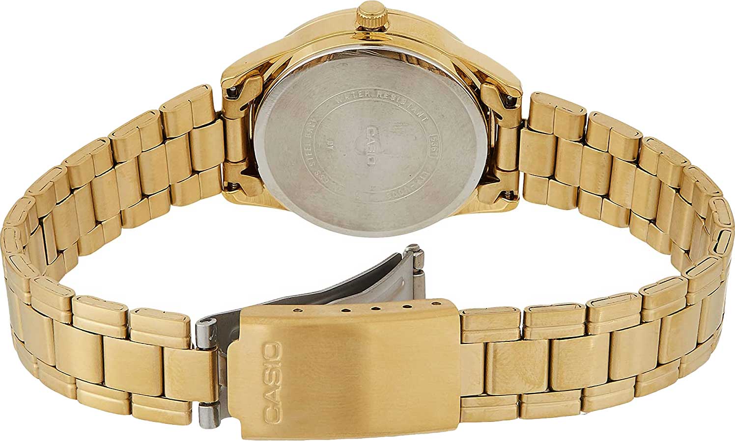 Casio Casio Collection LTP-V005G-1B, ltp япония женские часы на браслете нержавеющая сталь с ip-покрытием боковой вид