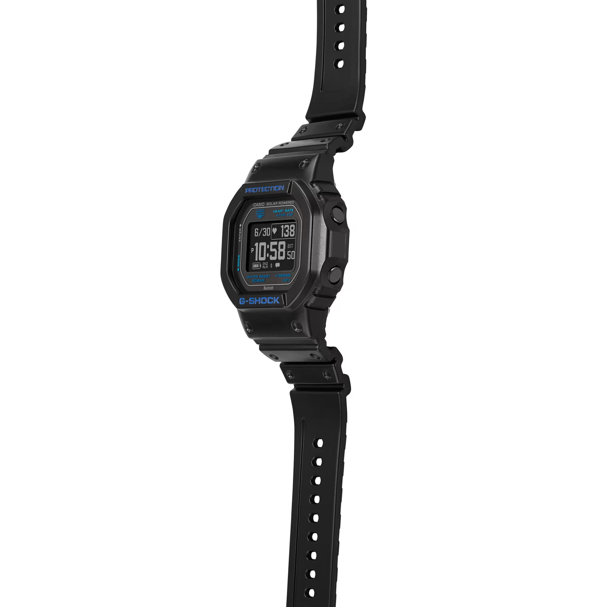 Casio DW-H5600-1A2DR мужские часы застежка крупным планом