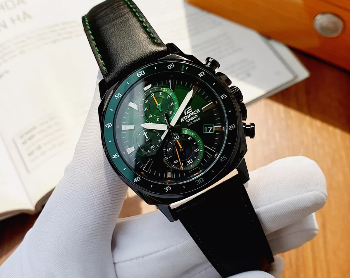 Casio Casio Edifice EFV-600CL-3AVUDF (EFV-600CL-3A) EFV-600CL-3A оригинальные мужские часы в комплекте с коробкой