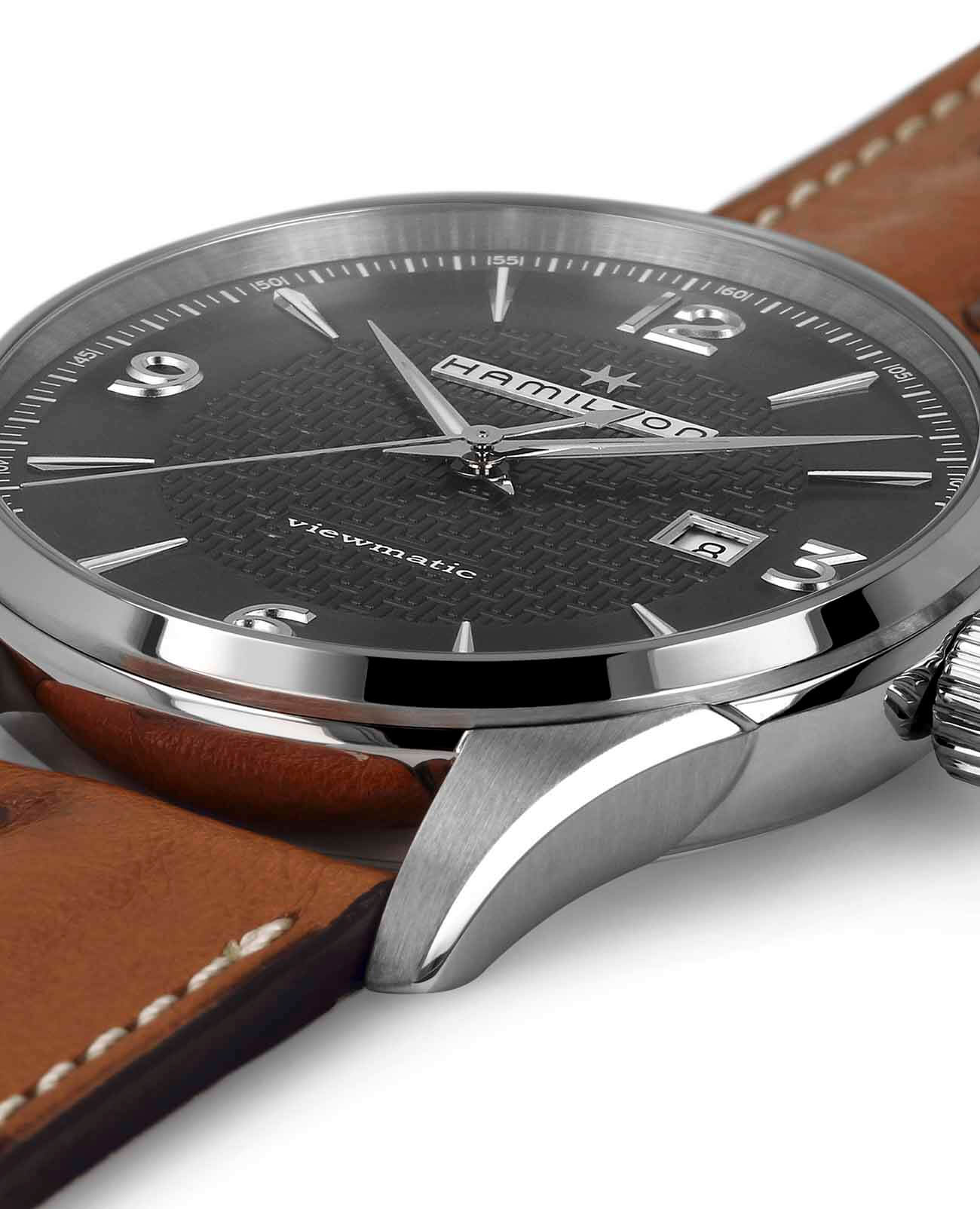 Hamilton Hamilton Jazzmaster Viewmatic Auto H32755851 мужские часы серый циферблат на запястье