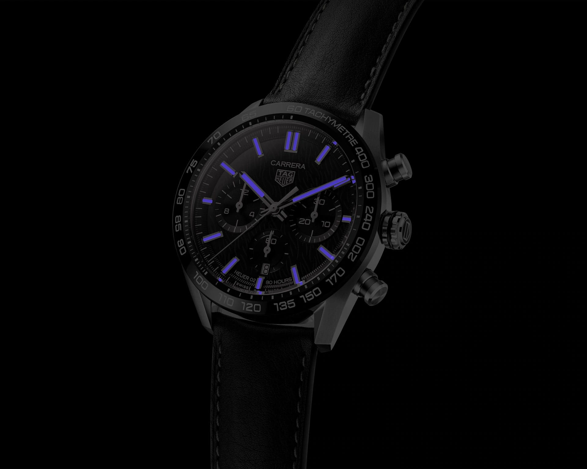 Оригинальные часы TAG Heuer Tag Heuer Carrera Year of the Rabbit CBN2A1L.FC6521 механические калибр механизма calibre heuer 02 общий вид