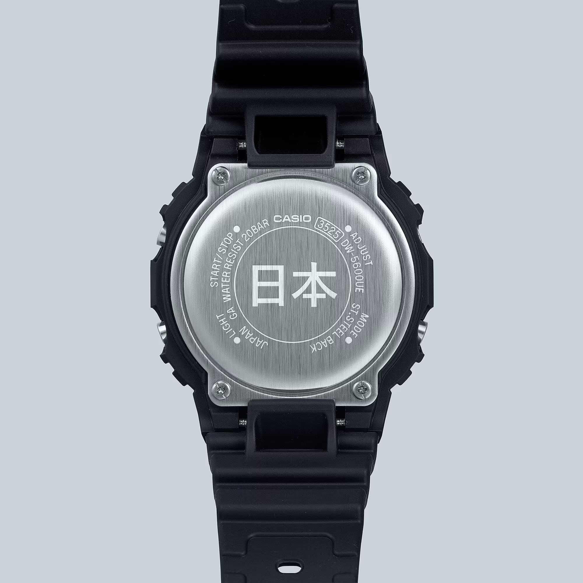 Casio Casio G-Shock DW-5600KHK25-1, g-shock япония мужские часы на браслете пластик боковой вид