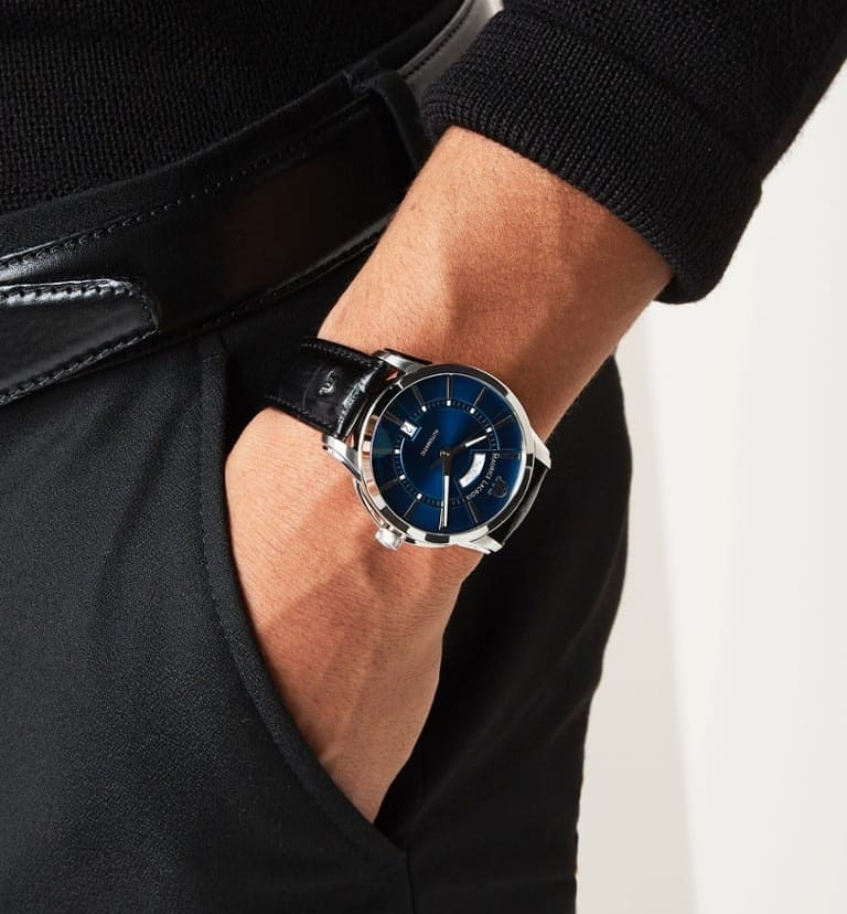 Maurice Lacroix Maurice Lacroix Pontos Day Date PT6358-SS001-430-1  - задняя крышка сталь металл корпуса, швейцария часы