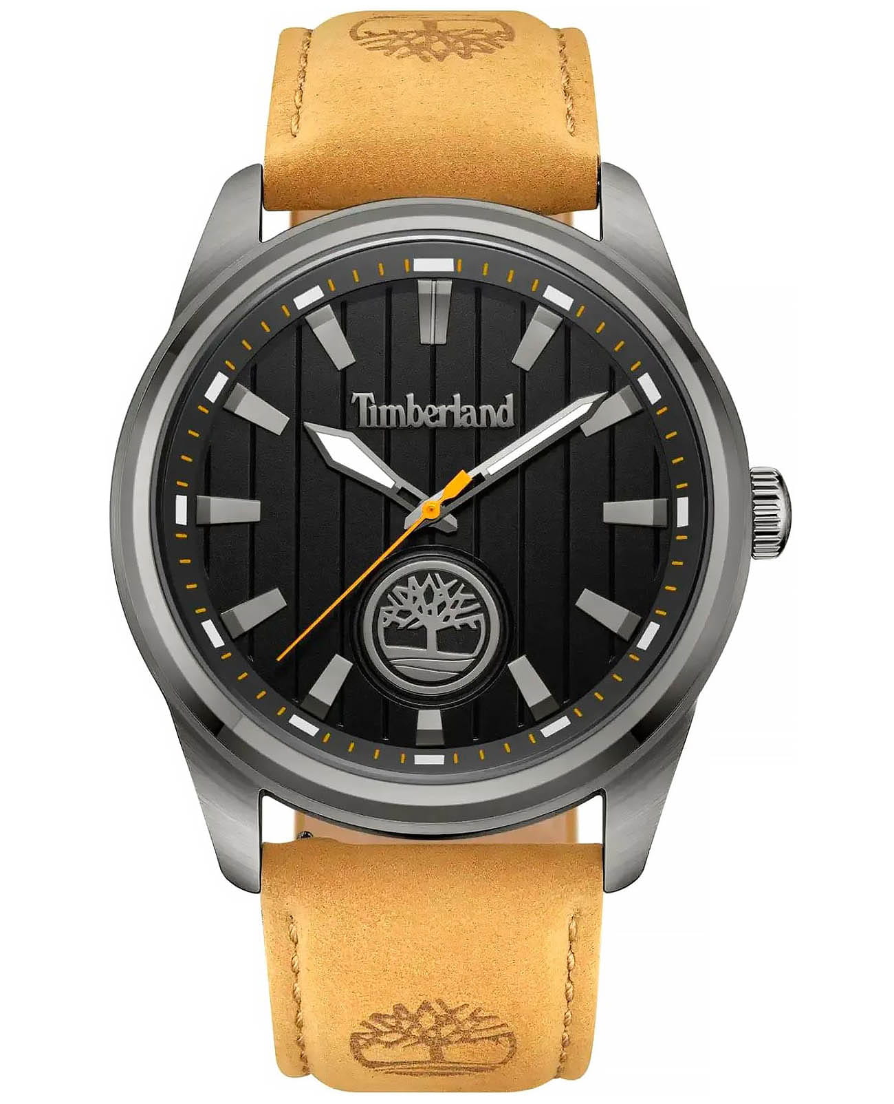Timberland Timberland Northbridge TDWGA0010204  TDWGA0010204 кварцевые мужские часы черный циферблат, браслет кожаный — вид спереди