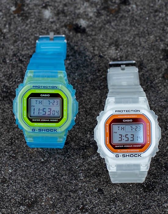 Casio Casio G-Shock DW-5600LS-7 DW-5600 — детали корпуса и полимер