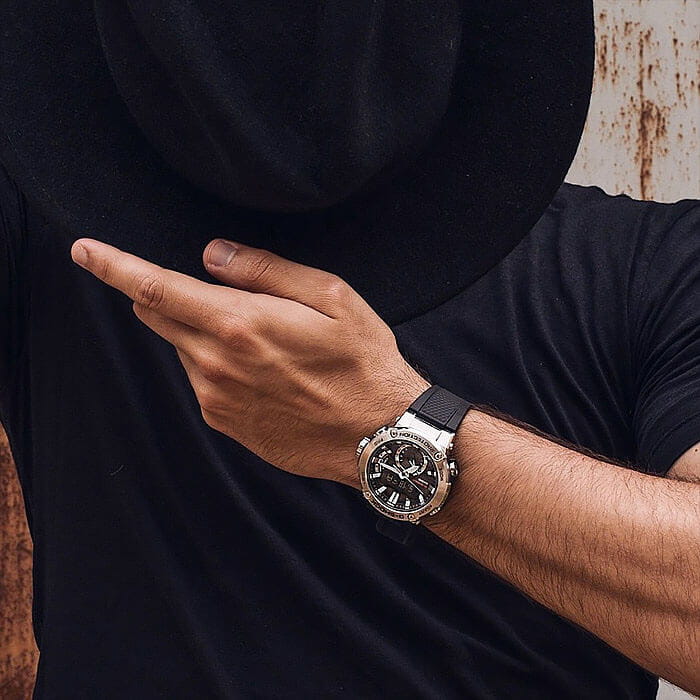 Оригинальные часы Casio Casio G-Shock GST-B200-1A в фирменной упаковке от производителя