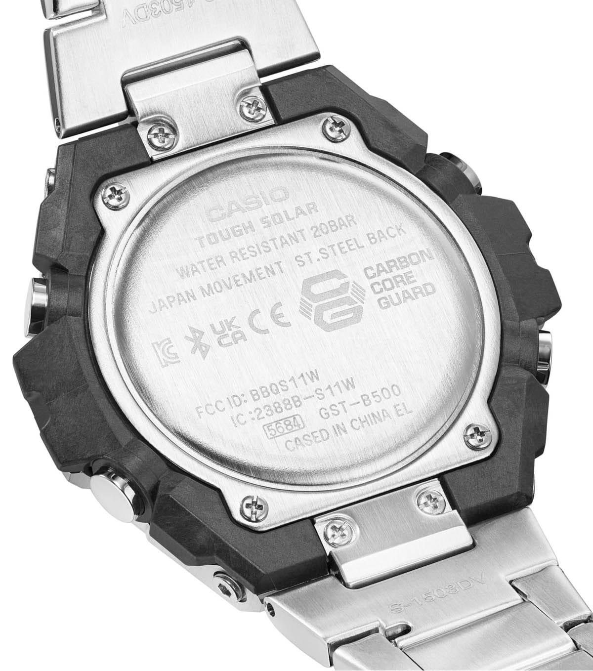 Оригинальные часы Casio Casio G-Shock GST-B500D-1AER электронные калибр механизма  общий вид