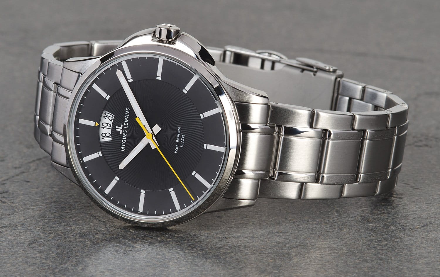 Jacques Lemans Jacques Lemans 1-1540D  — детали корпуса и нержавеющая сталь