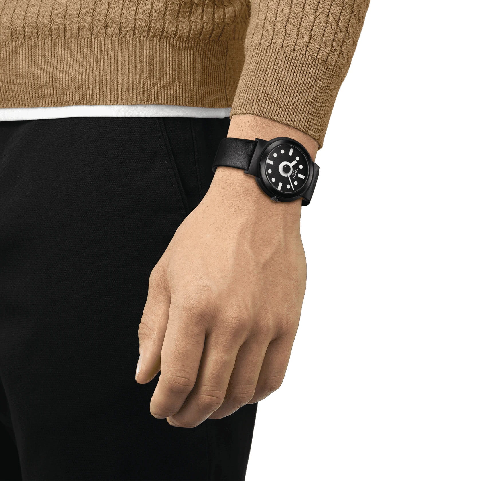 Tissot Tissot Heritage Memphis Gent T134.410.37.051.00 , наручные мужские часы фото под углом