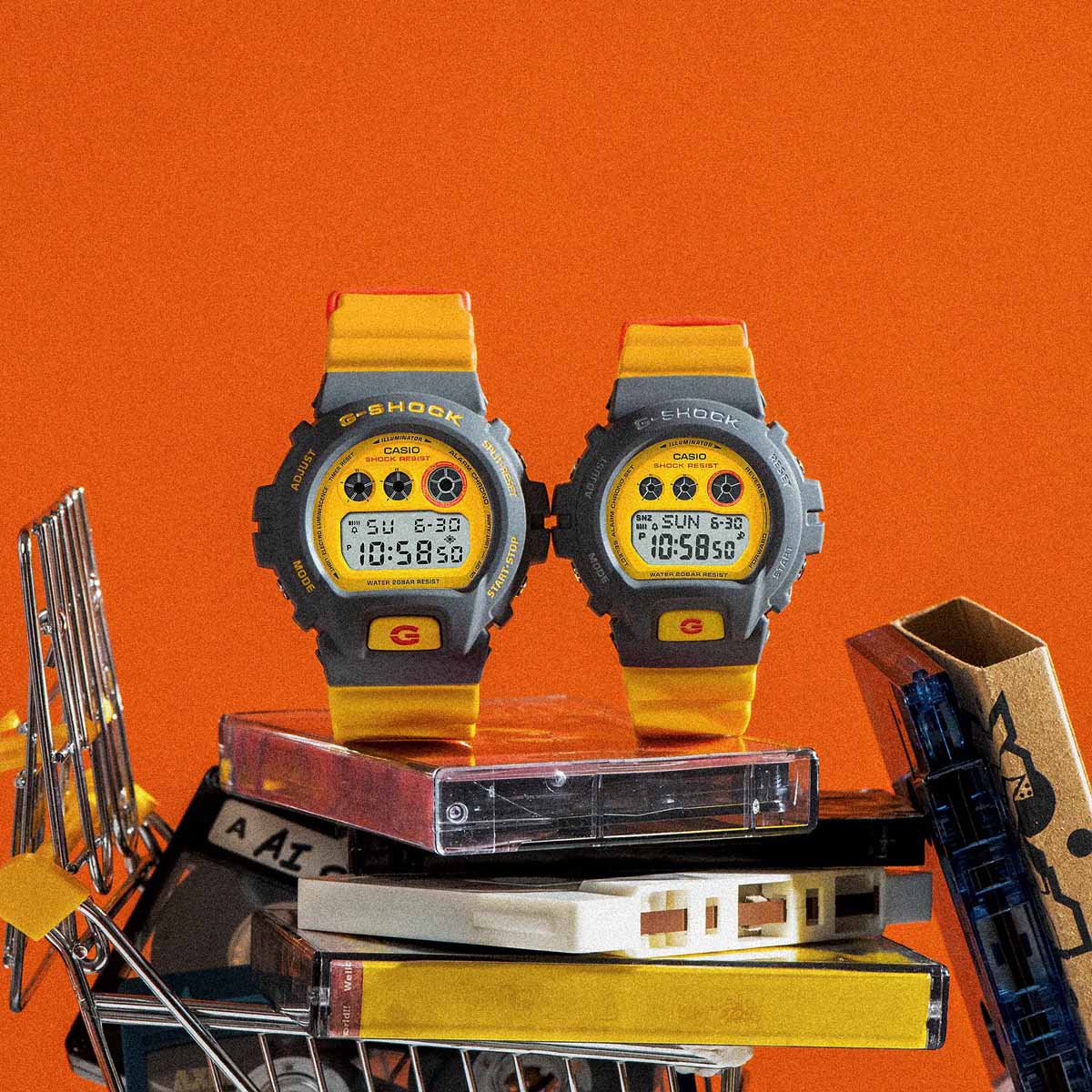 Оригинальные часы Casio Casio G-Shock GMD-S6900Y-9DR (GMD-S6900Y-9) электронные калибр механизма  общий вид