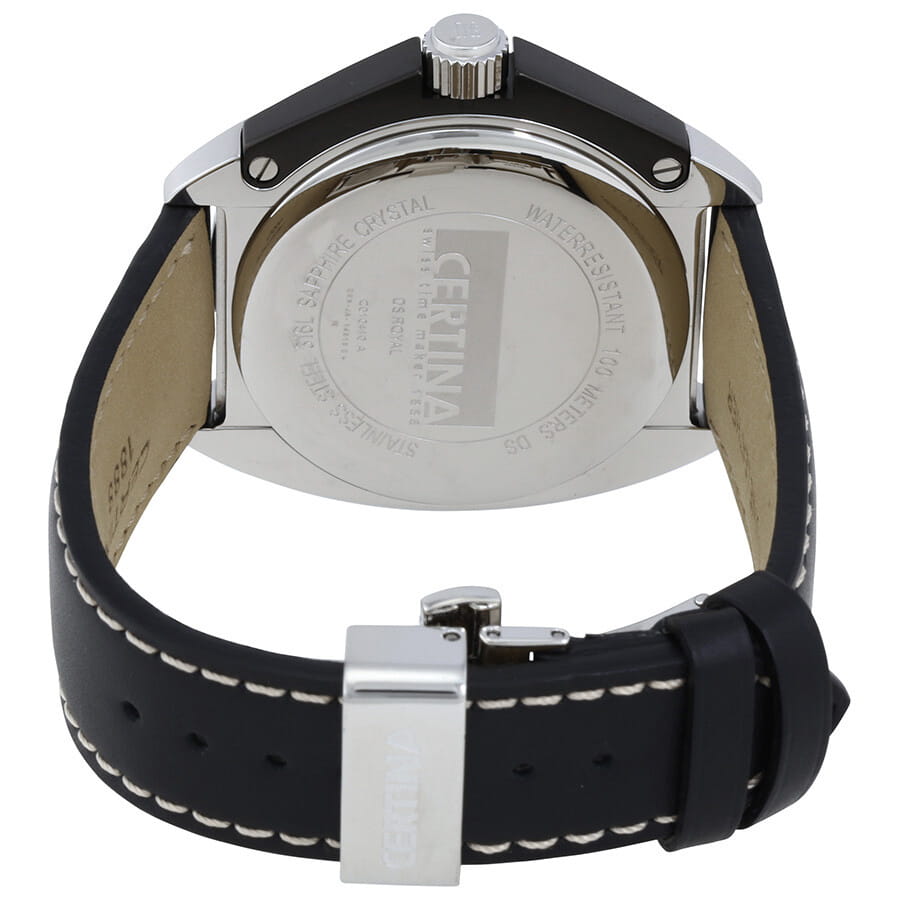 Certina Certina DS Podium C010.410.16.031.00, ds podium швейцария мужские часы на браслете кожаный боковой вид