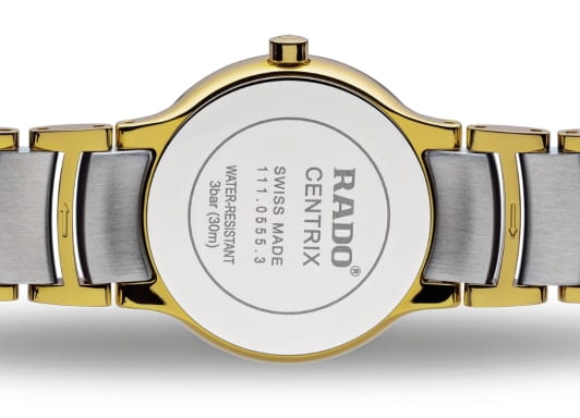 Оригинальные часы Rado Rado Centrix Diamonds R30932713 кварцевые калибр механизма  общий вид