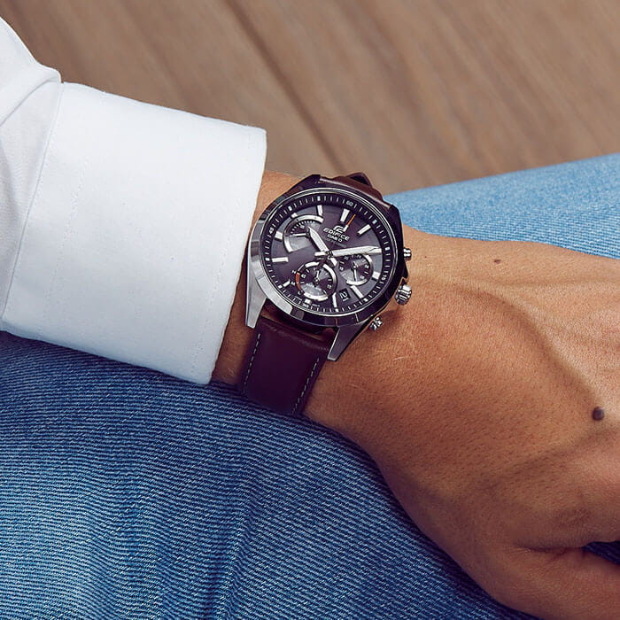 Casio Casio Edifice EFS-S530L-5A EFS - задняя крышка сталь металл корпуса, япония часы