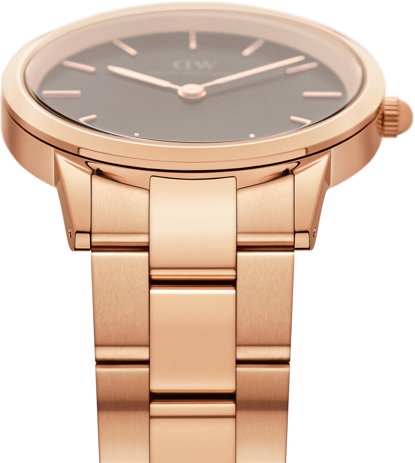 Daniel Wellington Daniel Wellington Iconic Link DW00100214, iconic швеция женские часы на браслете сталь c pvd покрытием боковой вид