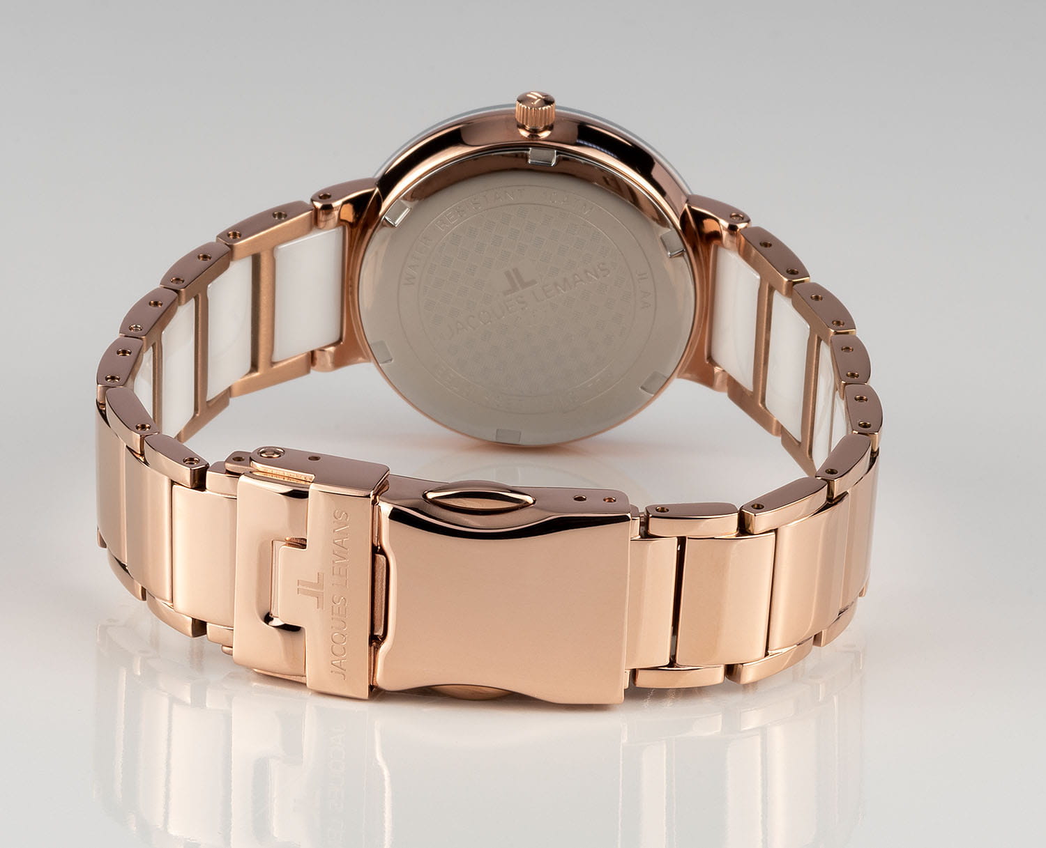 Jacques Lemans Jacques Lemans High Tech Ceramic 42-7D женские часы белый циферблат на запястье