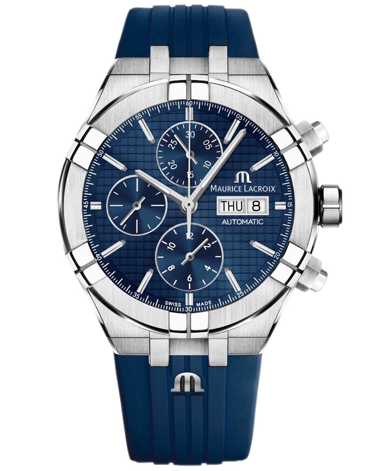 Maurice Lacroix Maurice Lacroix Aikon Automatic Chronograph AI6038-SS00F-430-C , наручные мужские часы фото под углом