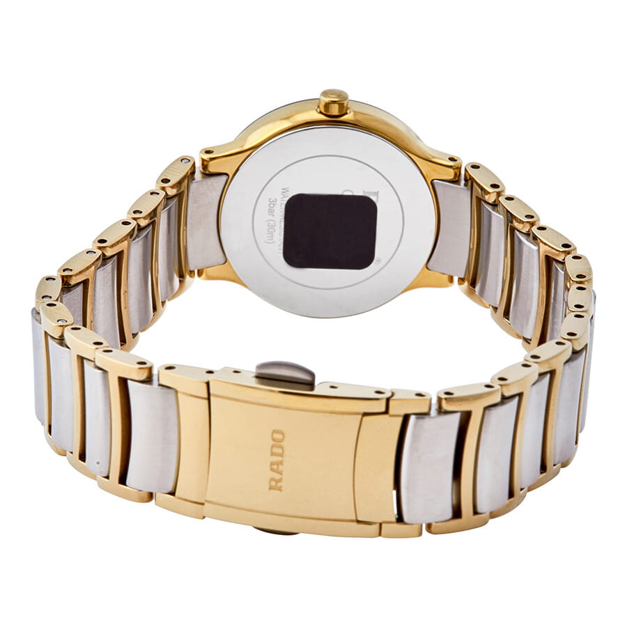 Rado Rado Centrix R30932113, centrix швейцария женские часы на браслете нержавеющая сталь с pvd-покрытием боковой вид