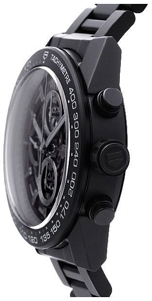 TAG Heuer TAG Heuer Carrera CAR2A91.BH0742 швейцария наручные мужские часы заводная головка с логотипом TAG Heuer