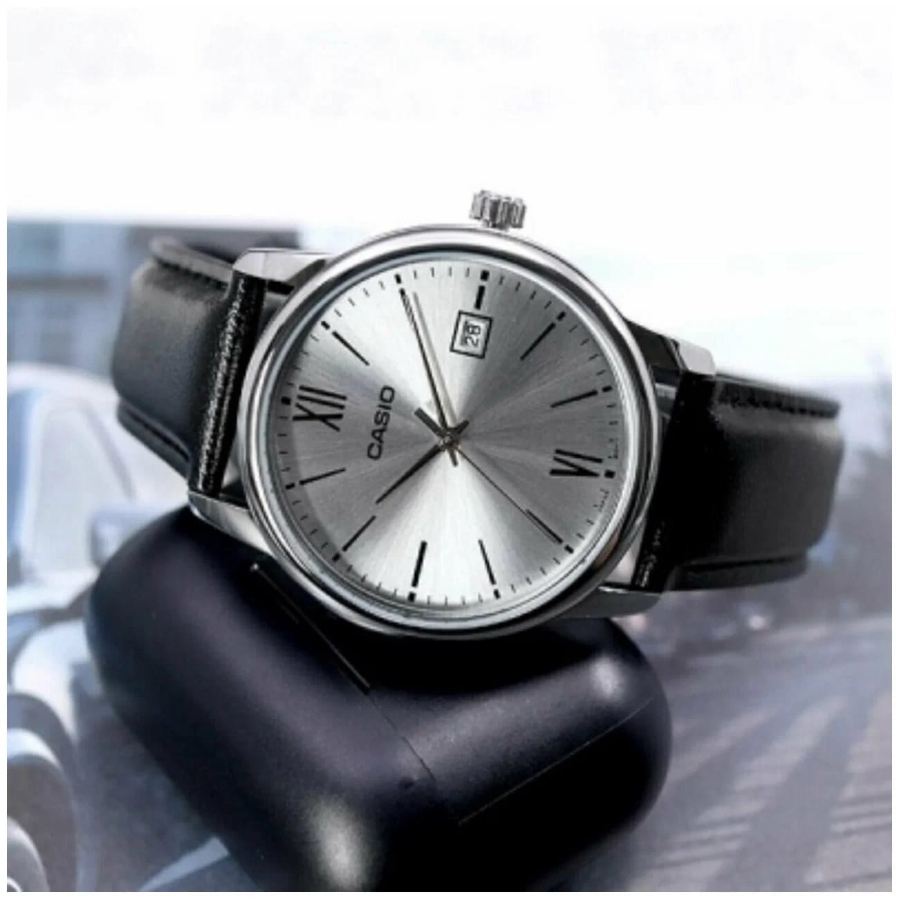 Оригинальные часы Casio Casio Collection MTP-V002L-7B3UDF (MTP-V002L-7B3) в фирменной упаковке от производителя