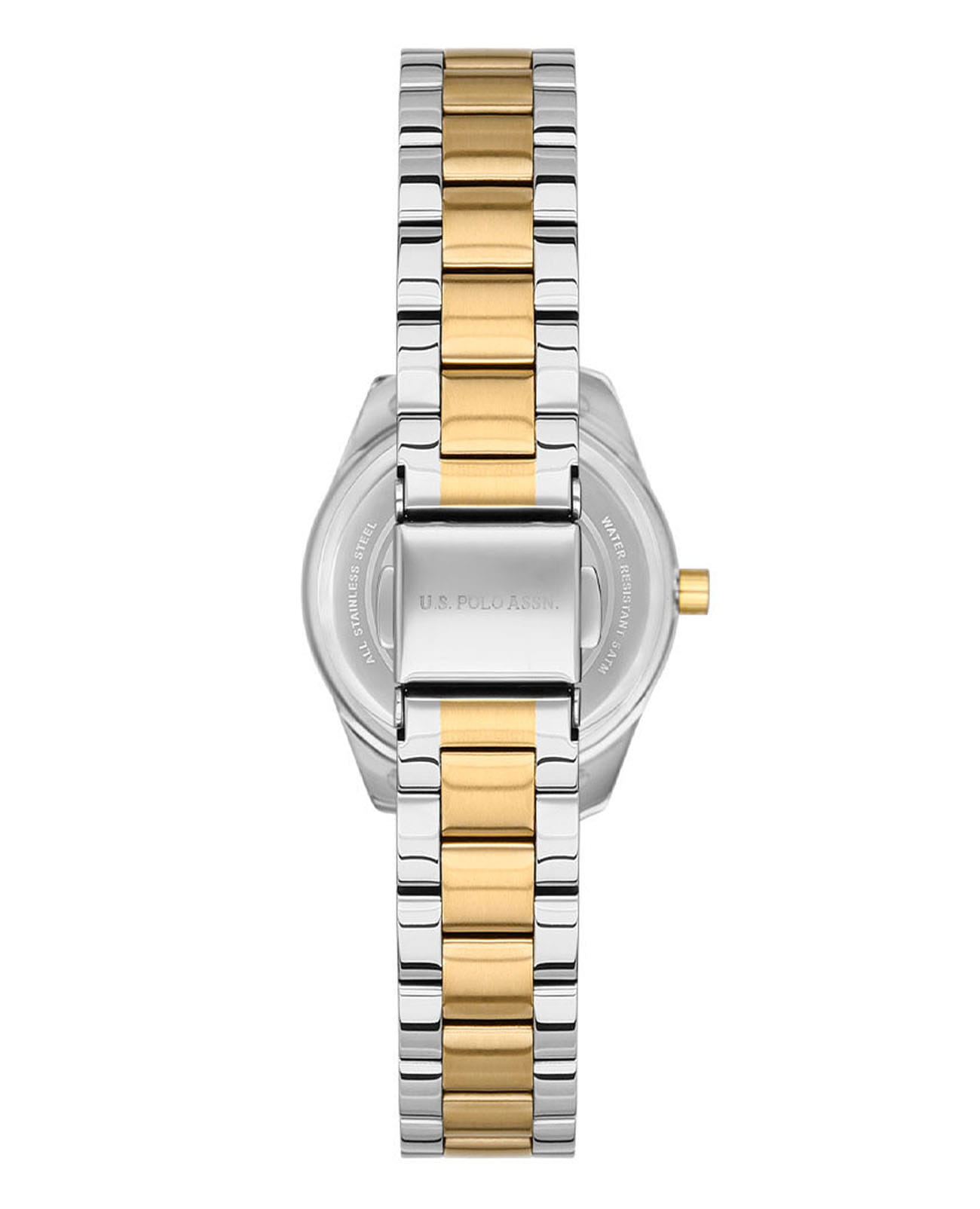 U.S. Polo Assn. U.S. Polo Assn Stile USPA2064-06,  сша женские часы на браслете нержавеющая сталь с ip-покрытием боковой вид