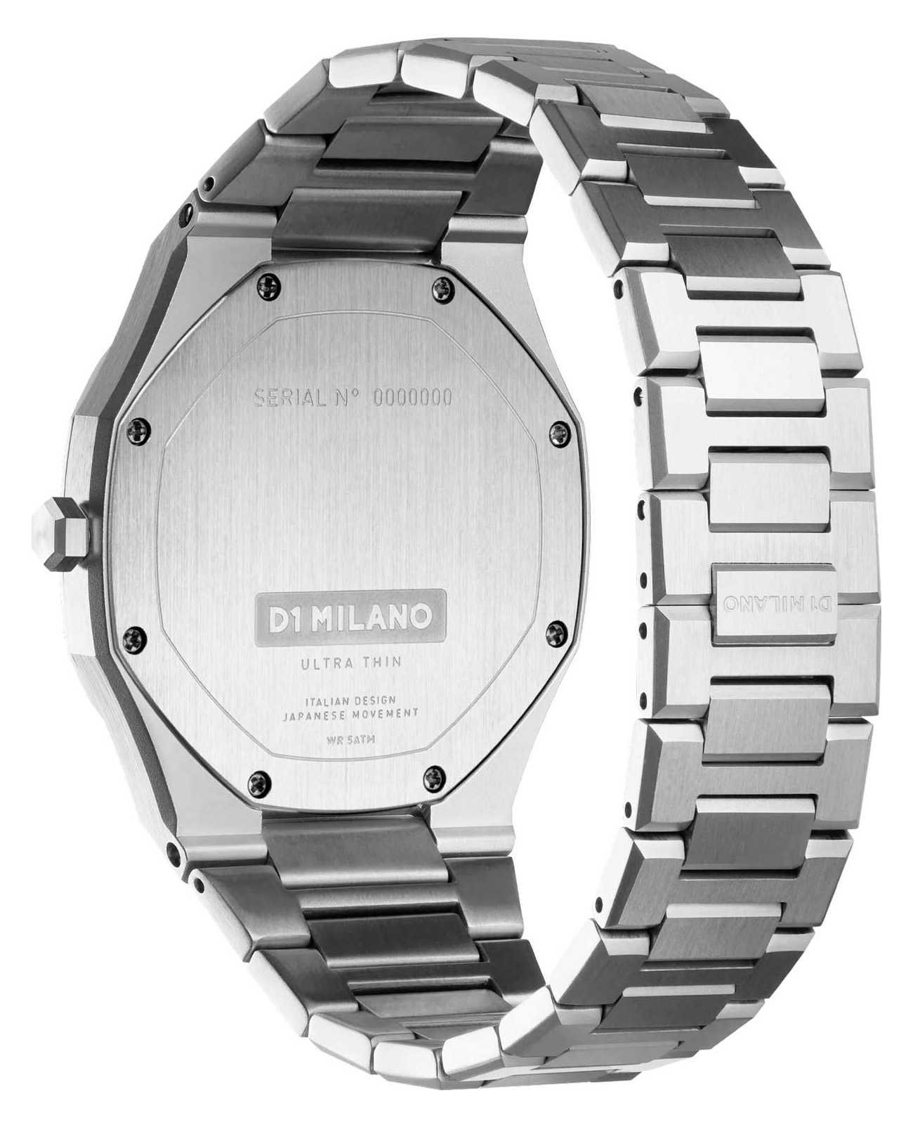 D1 Milano D1 Milano Ultra Thin UTBL21 кварцевые женские часы часы крупный план синий циферблата