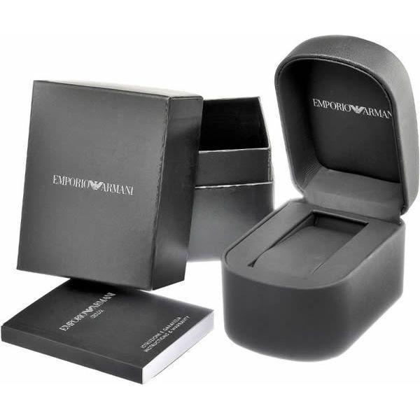 Emporio Armani Emporio Armani AR2447 мужские часы черный циферблат на запястье