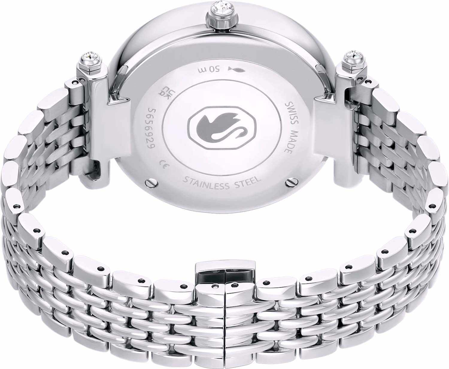 Swarovski Swarovski Crystalline Wonder 5656929 женские часы серебристый циферблат на запястье