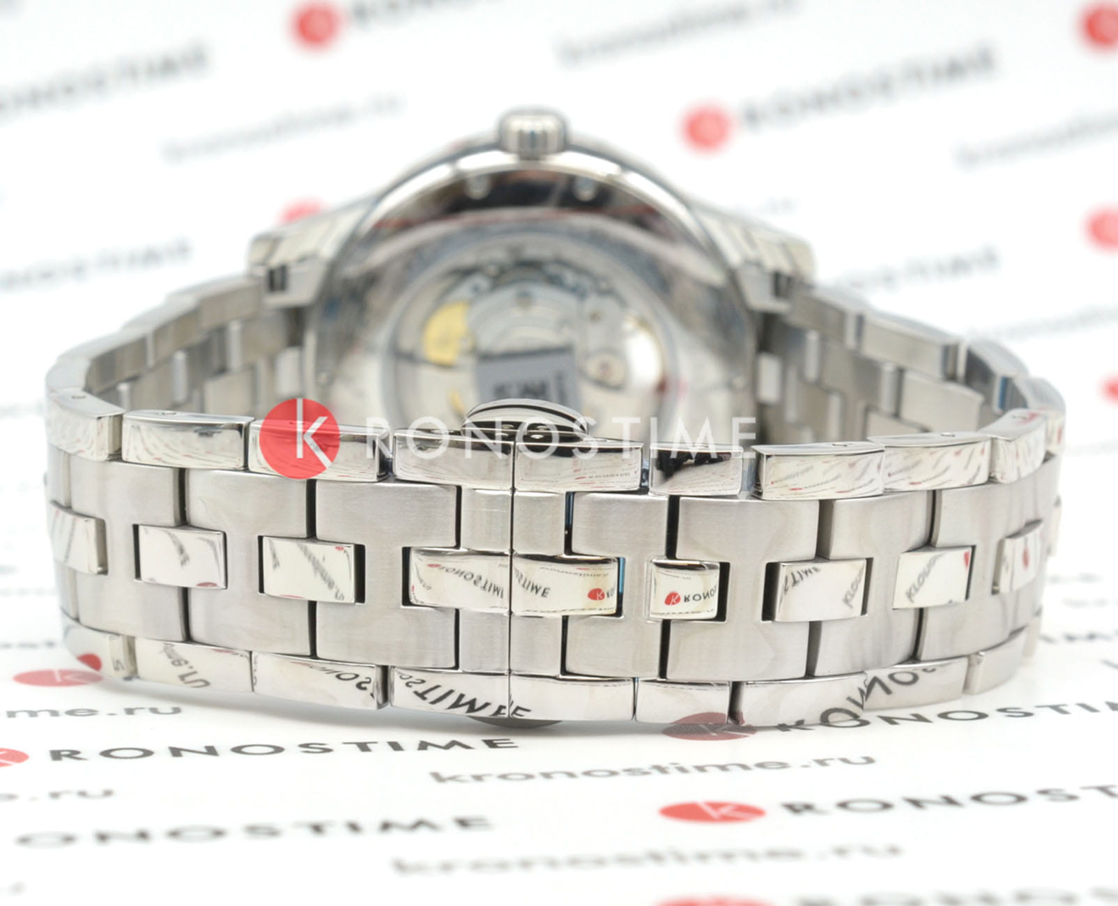 Hamilton Hamilton Jazzmaster Open Heart Auto H32565135 механические женские часы часы крупный план черный циферблата