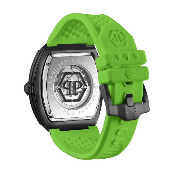 Philipp Plein Philipp Plein The Skeleton Sport Master PWBAA1022, the skeleton германия мужские часы на браслете силикон боковой вид
