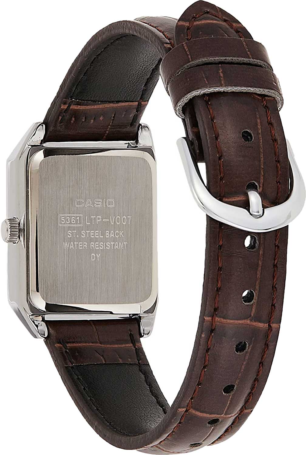 Casio Casio Collection LTP-V007L-9B, ltp япония женские часы на браслете кожаный боковой вид