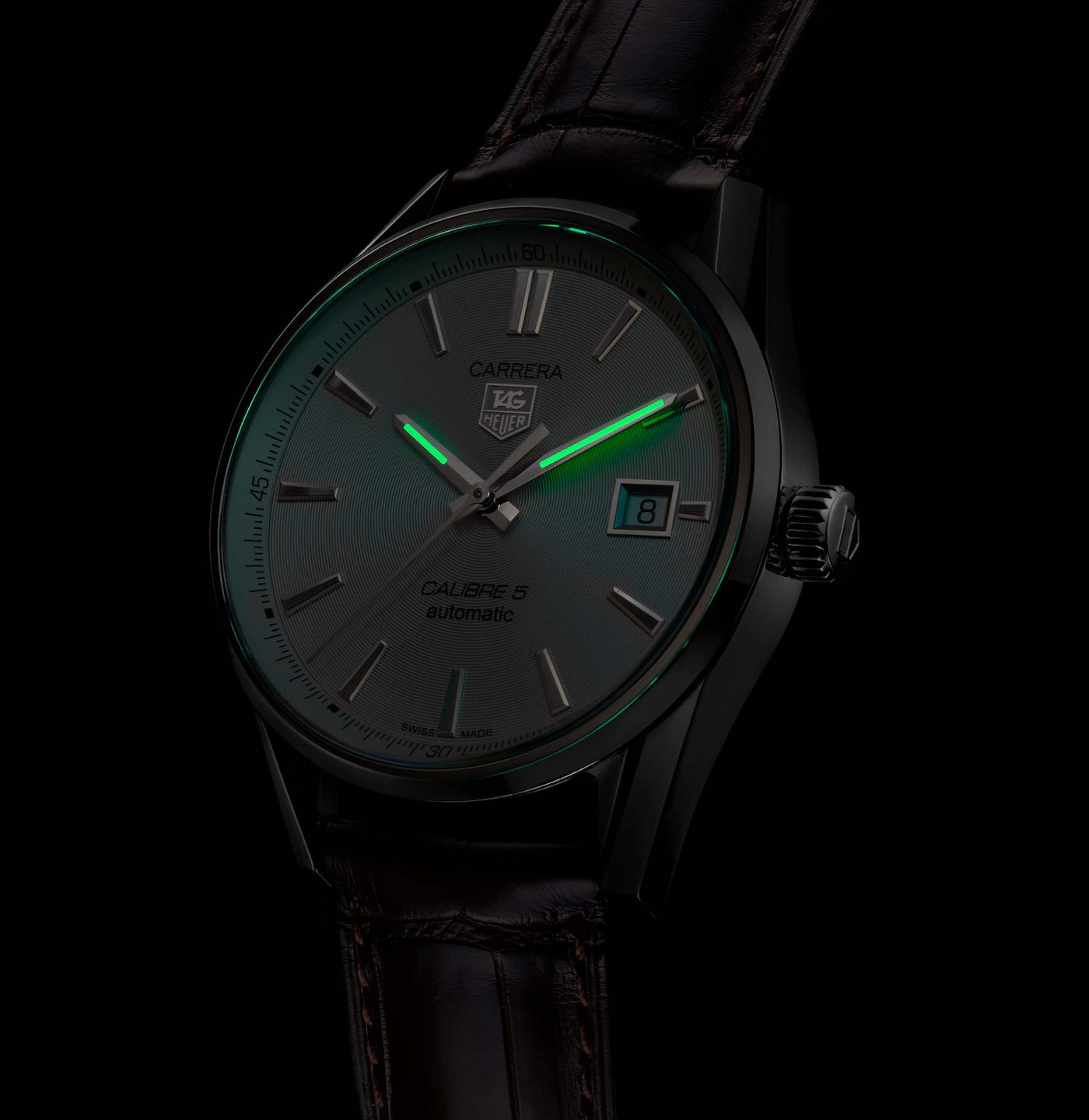 TAG Heuer TAG Heuer Carrera WAR211B.FC6181  — детали корпуса и кожаный