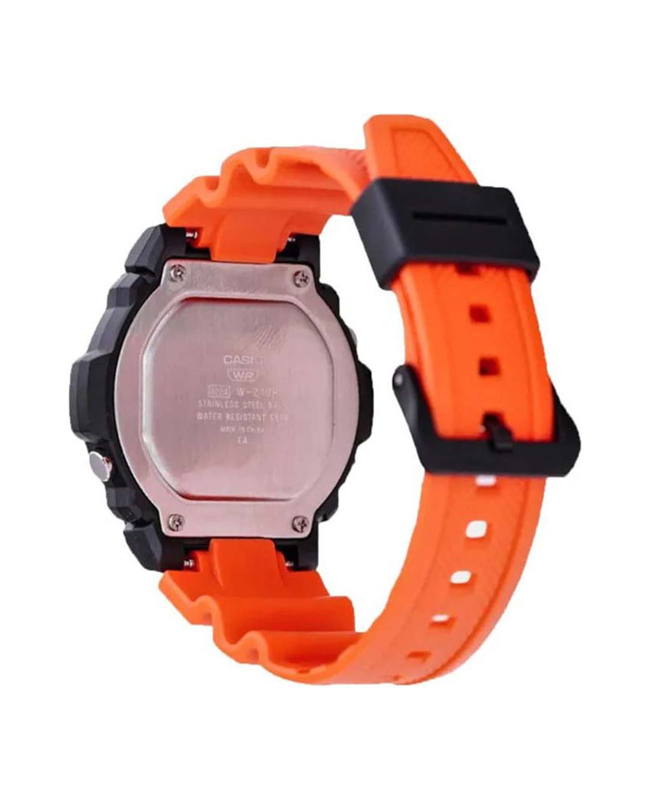 Casio Casio Collection W-219H-4AVEF, illuminator япония мужские часы на браслете пластик боковой вид