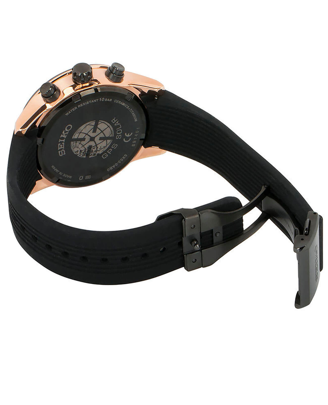 Оригинальные часы Seiko Seiko Astron GPS Solar SSH006J1 кварцевые калибр механизма 5x53 общий вид