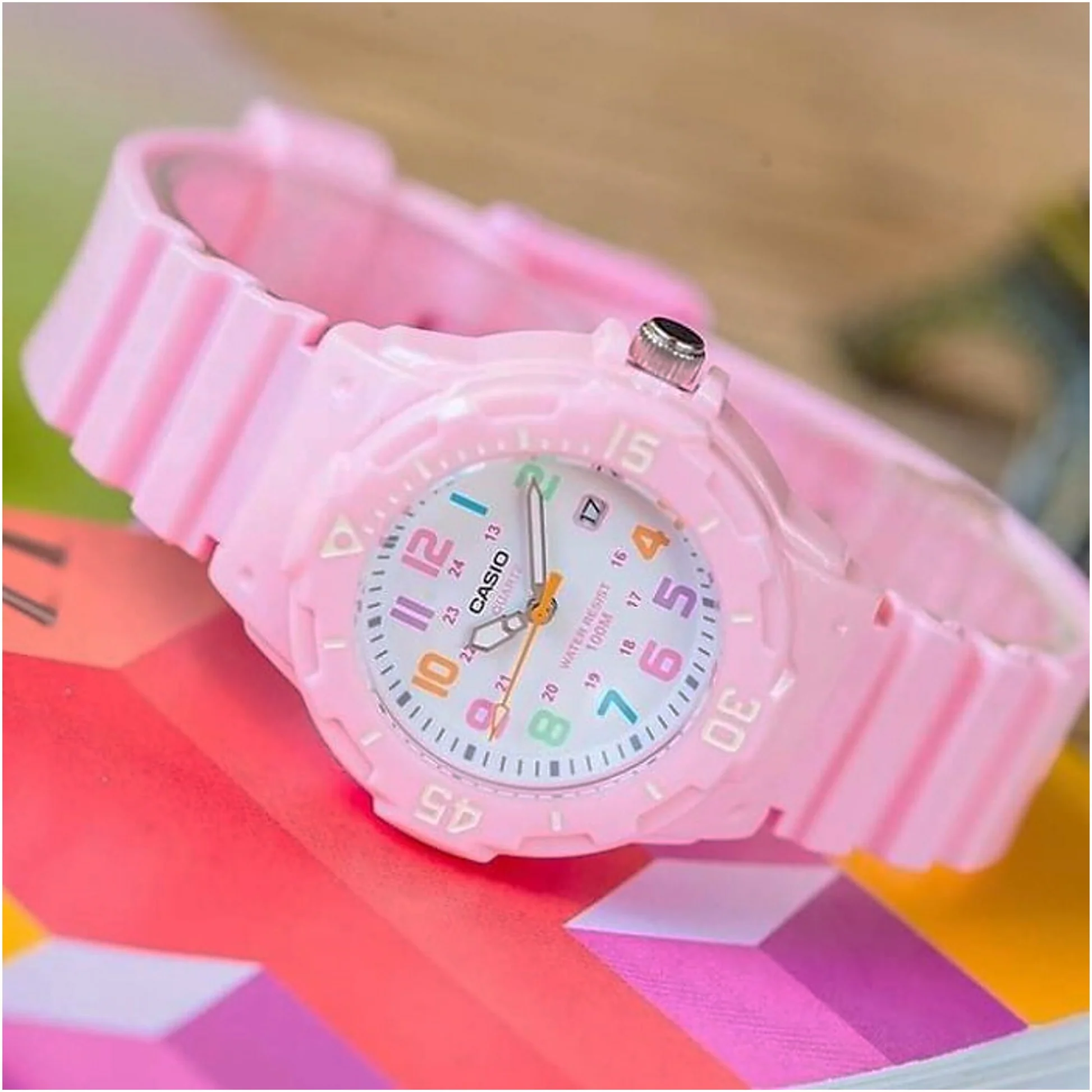 Оригинальные часы Casio Casio Collection Standard Analog LRW-200H-4B2VDF (LRW-200H-4B2) кварцевые калибр механизма  общий вид