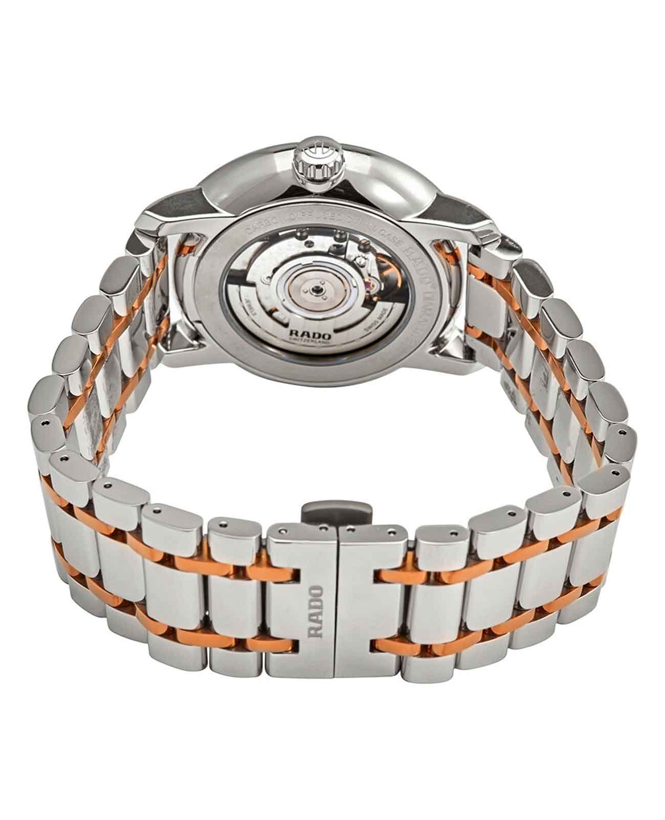 Rado Rado Diamaster R14077133, diamaster швейцария мужские часы на браслете нержавеющая сталь с pvd-покрытием боковой вид