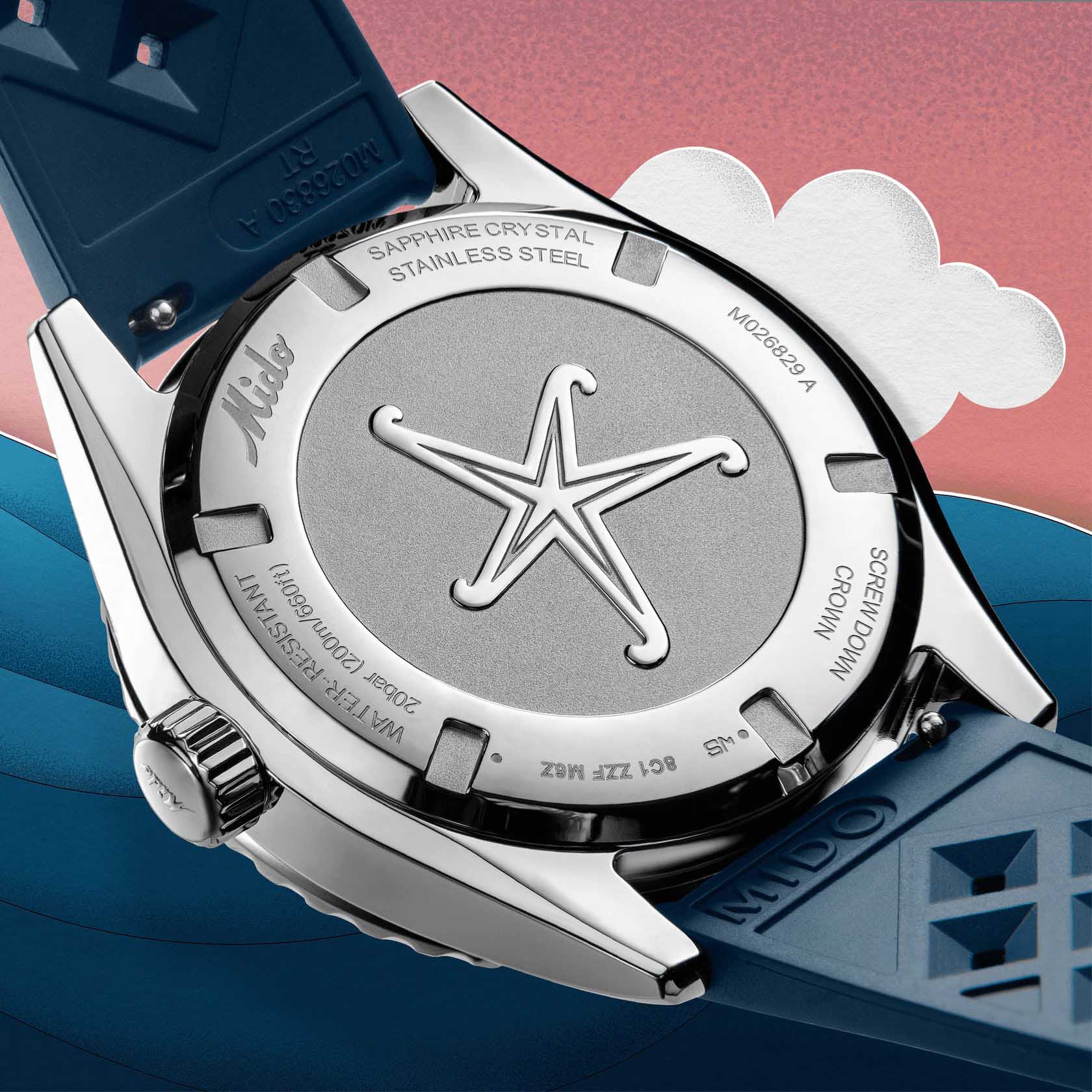 Mido Mido Ocean Star Decompression Worldtimer 200 M026.829.17.041.00 швейцария наручные мужские часы заводная головка с логотипом Mido