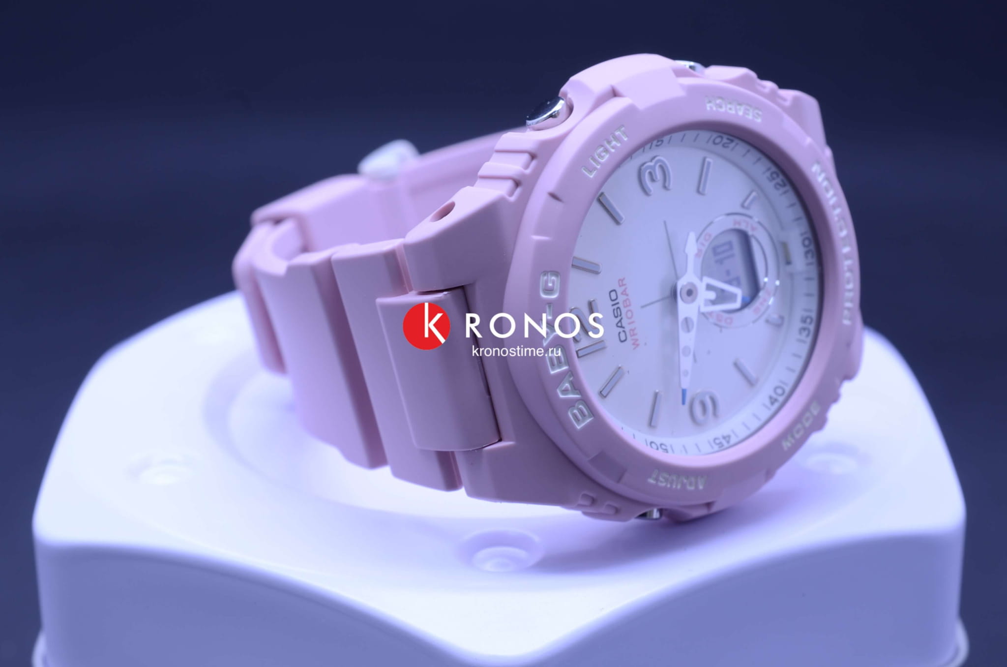 Casio Casio Baby-G BGA-260SC-4A, baby-g япония женские часы на браслете пластик боковой вид
