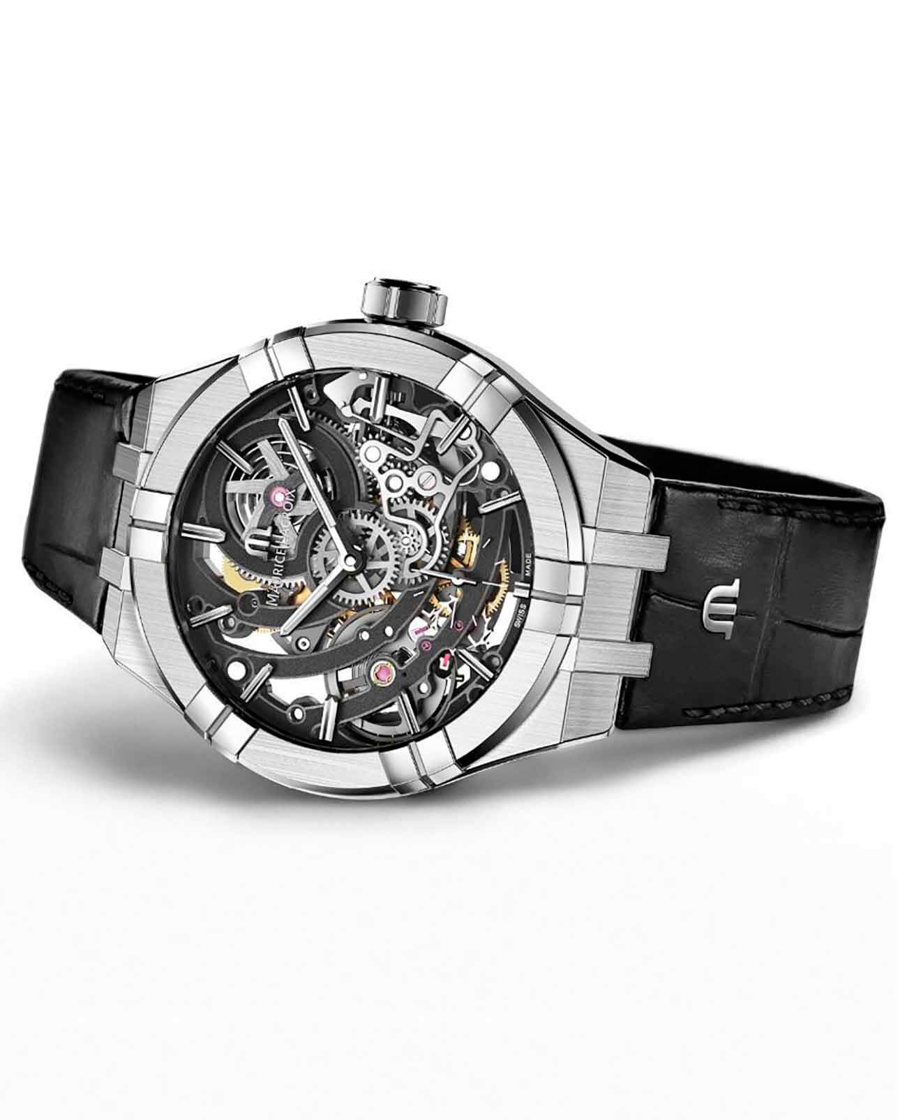 Maurice Lacroix Maurice Lacroix Aikon Automatic AI6028-SS001-030-1 , наручные мужские часы фото под углом
