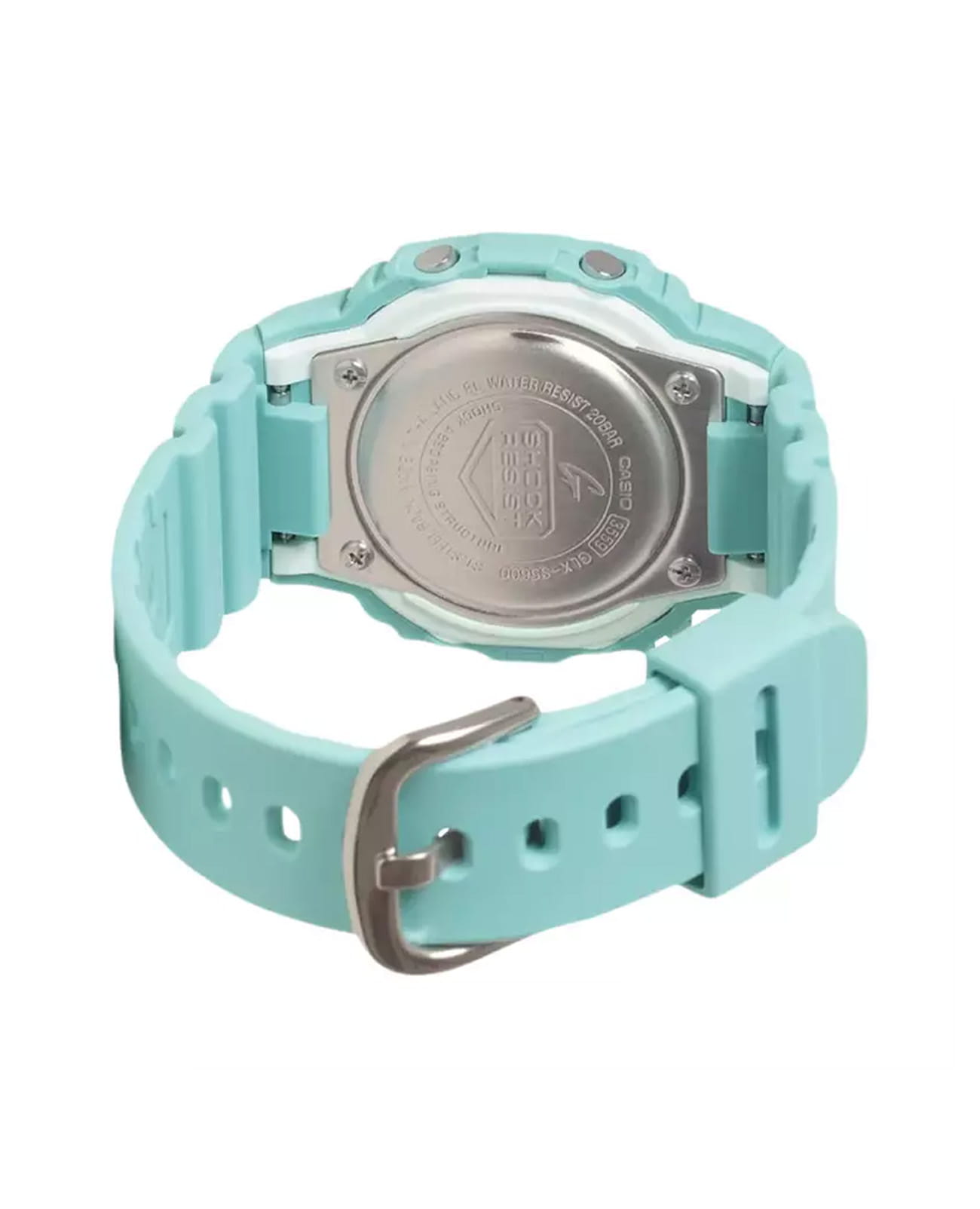 Casio Casio G-Shock GLX-S5600-3, g-shock япония женские часы на браслете пластик боковой вид