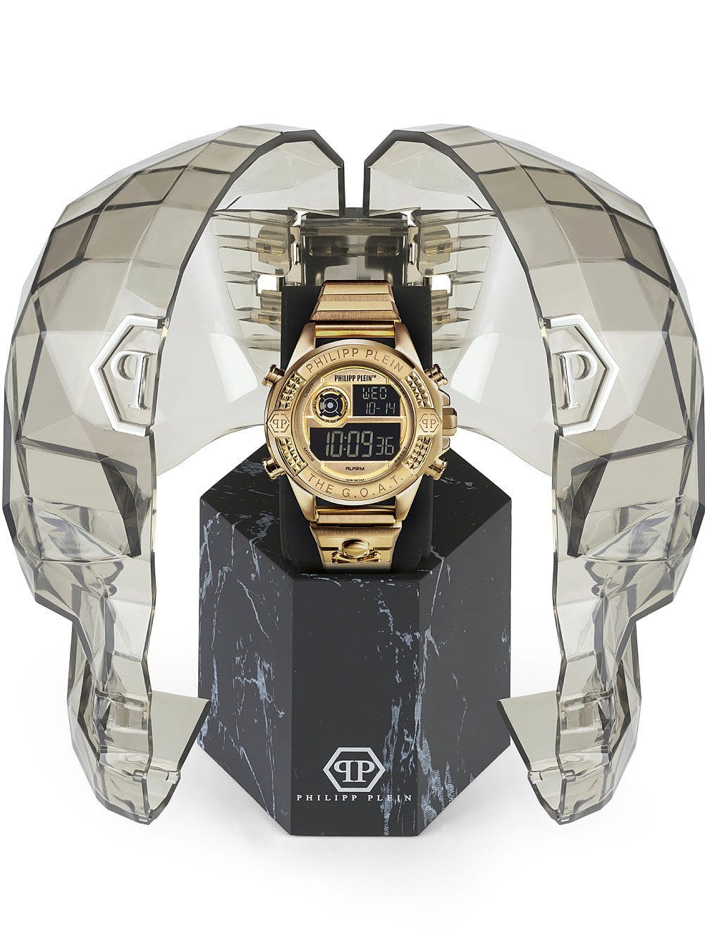 Оригинальные часы Philipp Plein Philipp Plein The G.O.A.T. PWFAA0321 кварцевые калибр механизма  общий вид