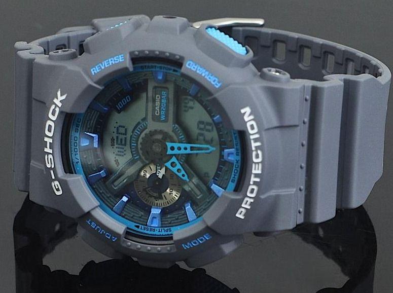 Casio Casio G-Shock GA-110TS-8A2 GA-110, наручные мужские часы фото под углом