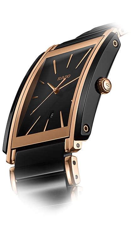 Rado Rado Integral R20962152, integral швейцария мужские часы на браслете сталь + pvd + керамика боковой вид