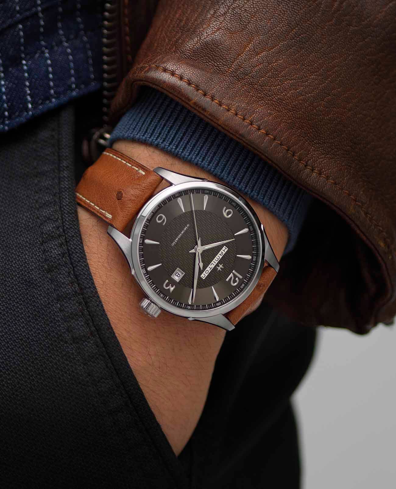 Оригинальные часы Hamilton Hamilton Jazzmaster Viewmatic Auto H32755851 в фирменной упаковке от производителя