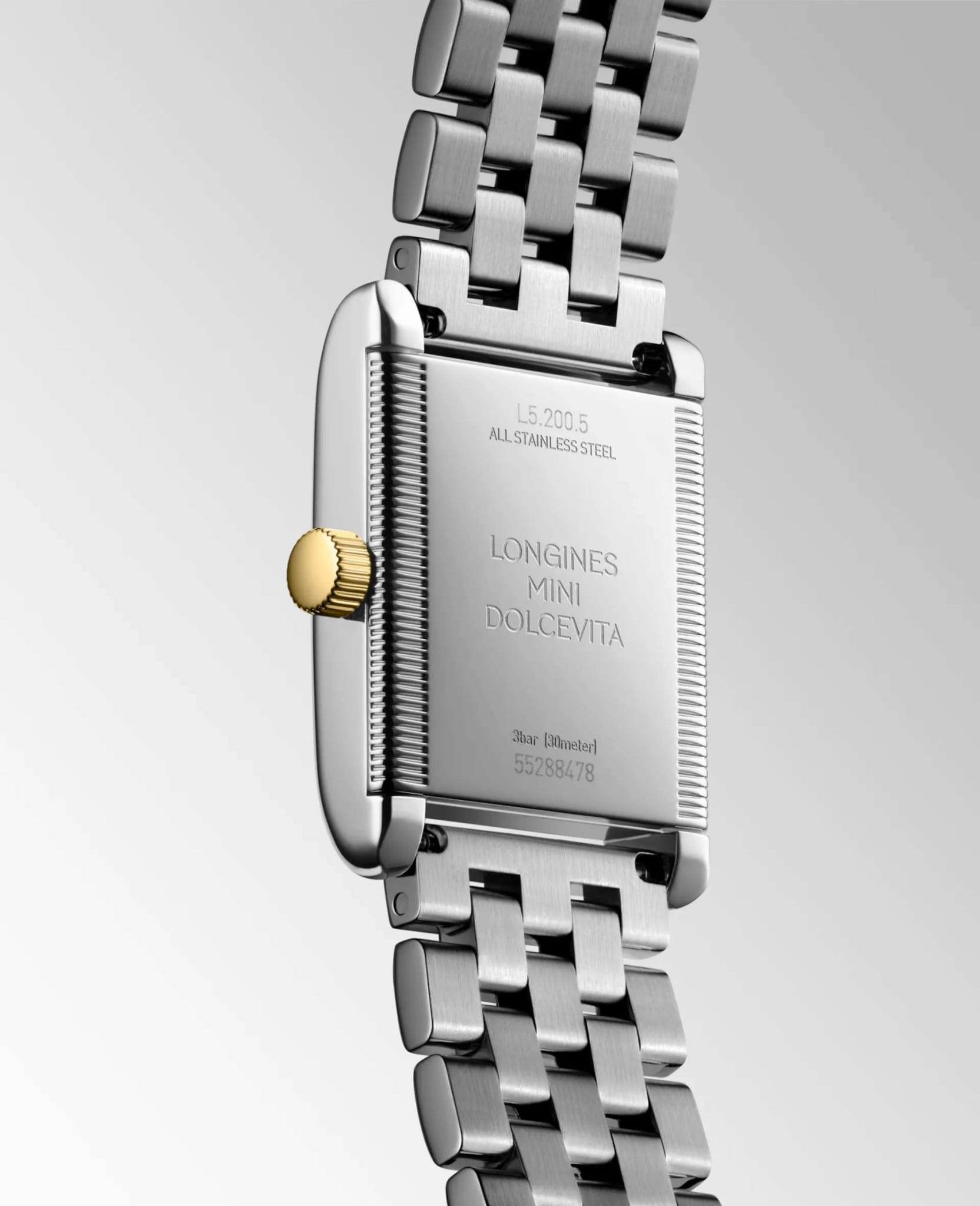 Longines Longines Mini DolceVita L5.200.5.70.7 женские часы серебристый циферблат на запястье