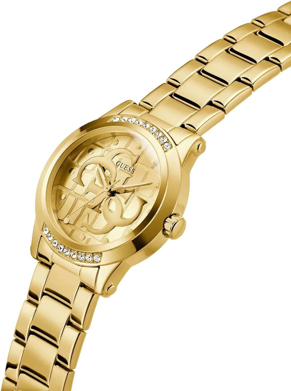 Guess Guess Trend GW0861L2,  сша женские часы на браслете нержавеющая сталь с ip-покрытием боковой вид