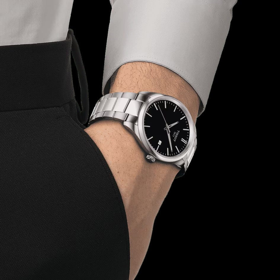 Tissot Tissot PR 100 T150.410.11.051.00 PR 100, наручные мужские часы фото под углом