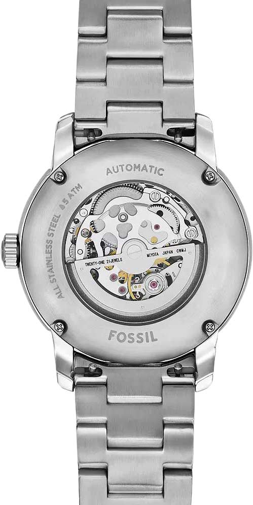 Оригинальные часы Fossil Fossil Heritage ME3262 механические калибр механизма  общий вид