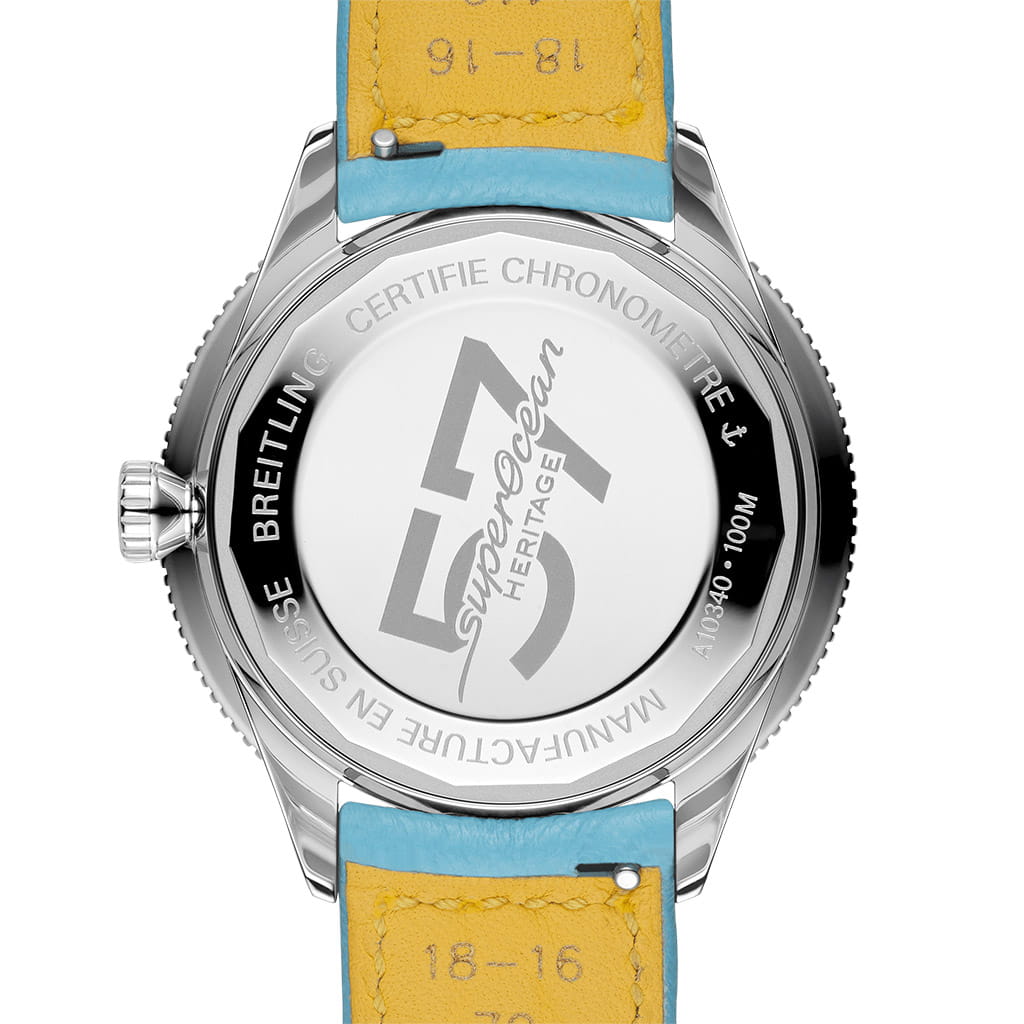 Breitling Breitling Superocean Heritage ’57 Pastel Paradise A10340161C1X1 женские часы голубой циферблат на запястье