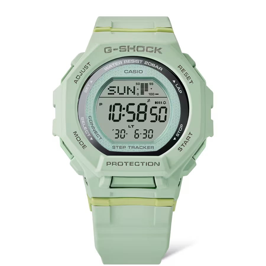 Casio Casio G-Shock GMD-B300-3DR (GMD-B300-3), g-shock япония женские часы на браслете пластик боковой вид
